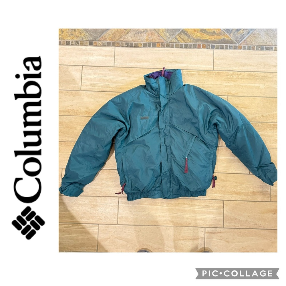 🦋Vintage 90s Columbia Men’s Whirlibird Convertible Windbreaker & Ski Jacket🦋